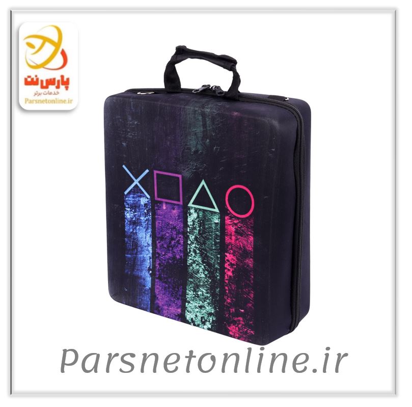 کیف کنسول بازی PS4 طرح دکمه دسته بازی FAT
