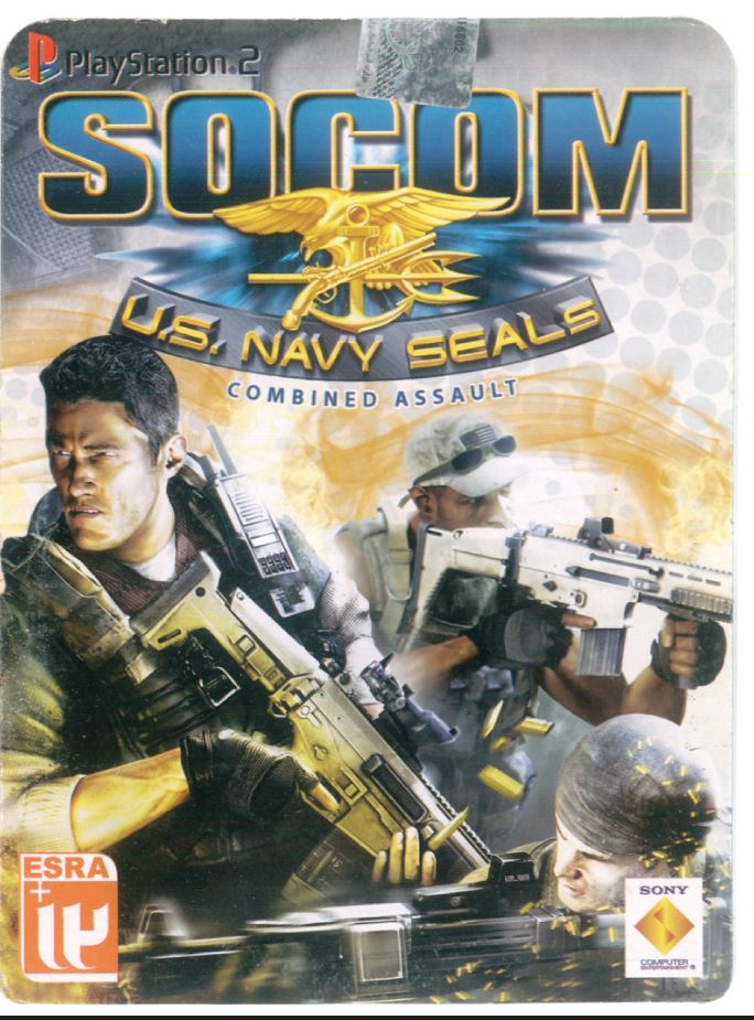 سی دی بازی پلی استیشن 2 SOCOM