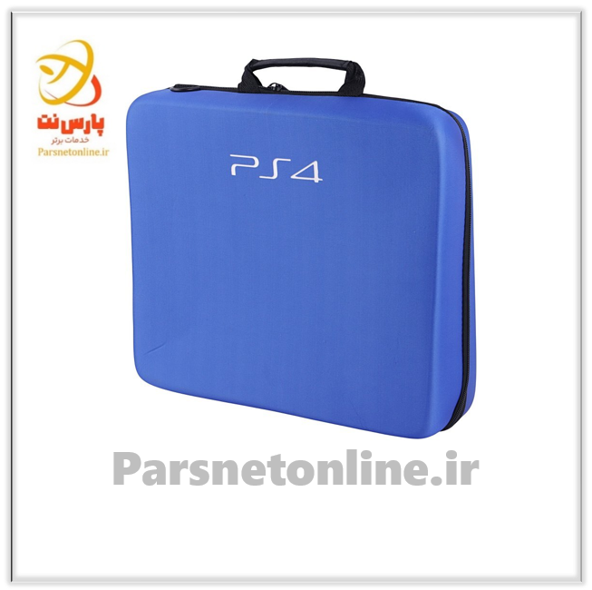 کیف کنسول بازی PS4 طرح PS4 زمینه آبی