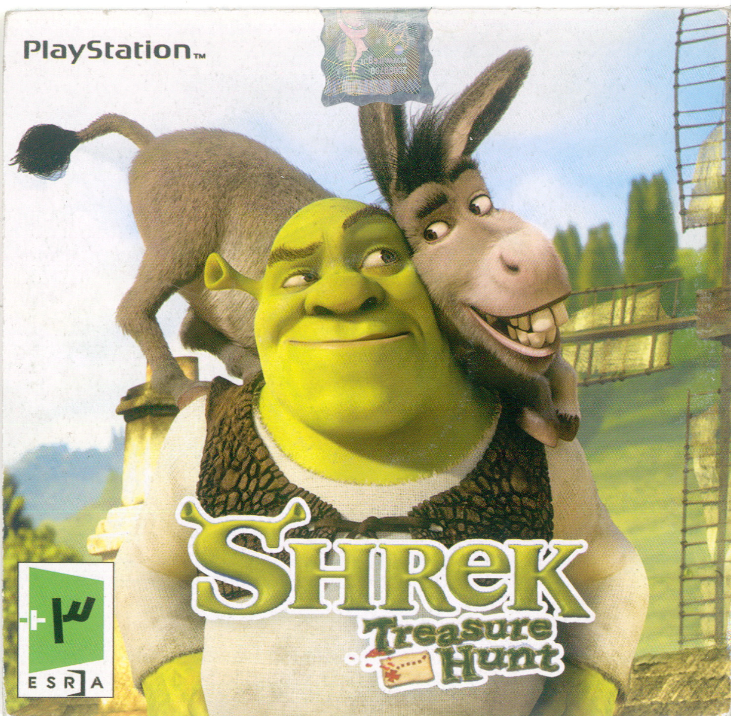 سی دی بازی شرک پلی استیشن 1