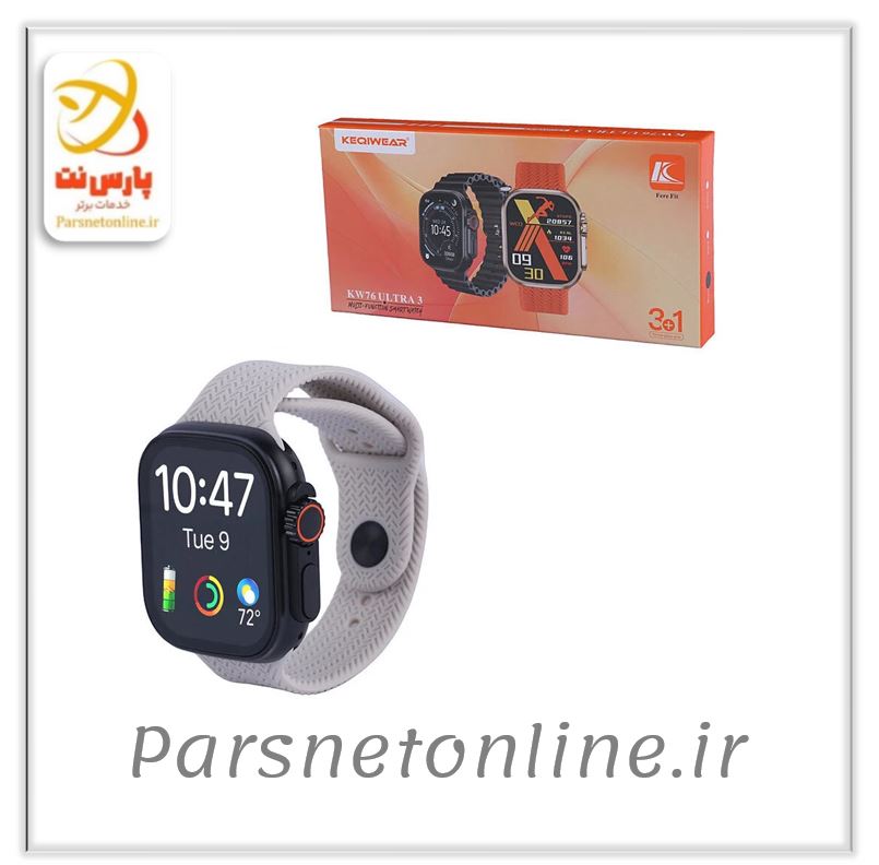 ساعت هوشمند کیگی ویر KEQIWEAR KW76 Ultra 3