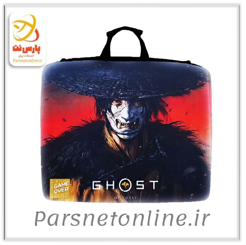 کیف کنسول بازی Game Over PS4 طرح Ghost of Yotei