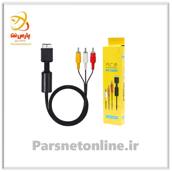 کابل تصویر کامپوننت PS2 To RCA 1.8m