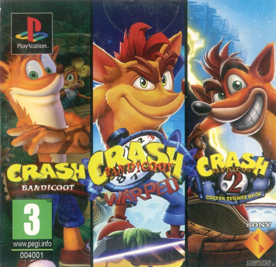 سی دی بازی کراش 3 لبه پلی استیشن 1