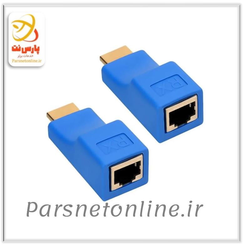 افزاینده کابل IFOTECH HDMI به طول 30 متر از طریق کابل شبکه