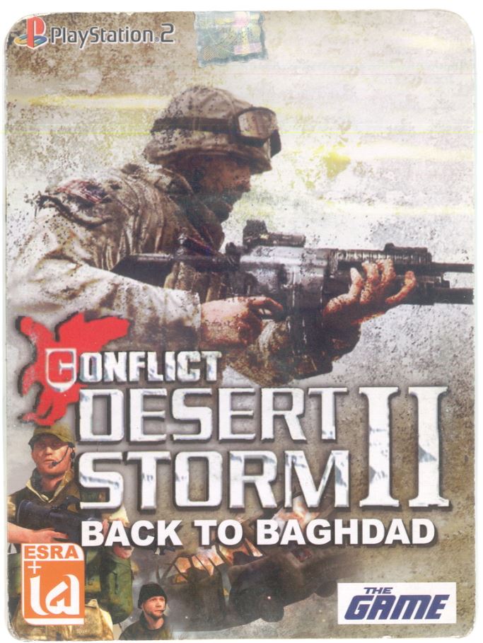 سی دی بازی پلی استیشن 2 بازگشت به بغداد