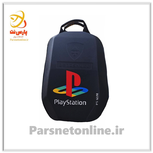 کیف کوله ای کنسول بازی Deadskull PS5 Slim طرح PlayStation