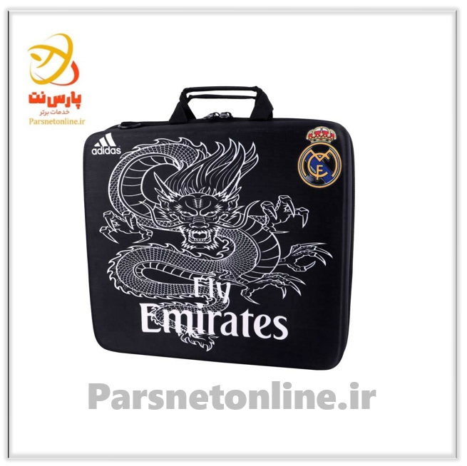 کیف کنسول بازی PS4 طرح Real Madrid Fly Emirates